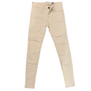 The Public&Co Denim size 25 white beige skinny jeans